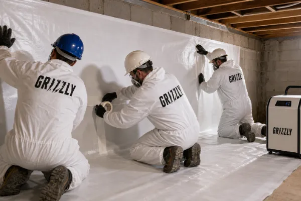 Crawl space insulation