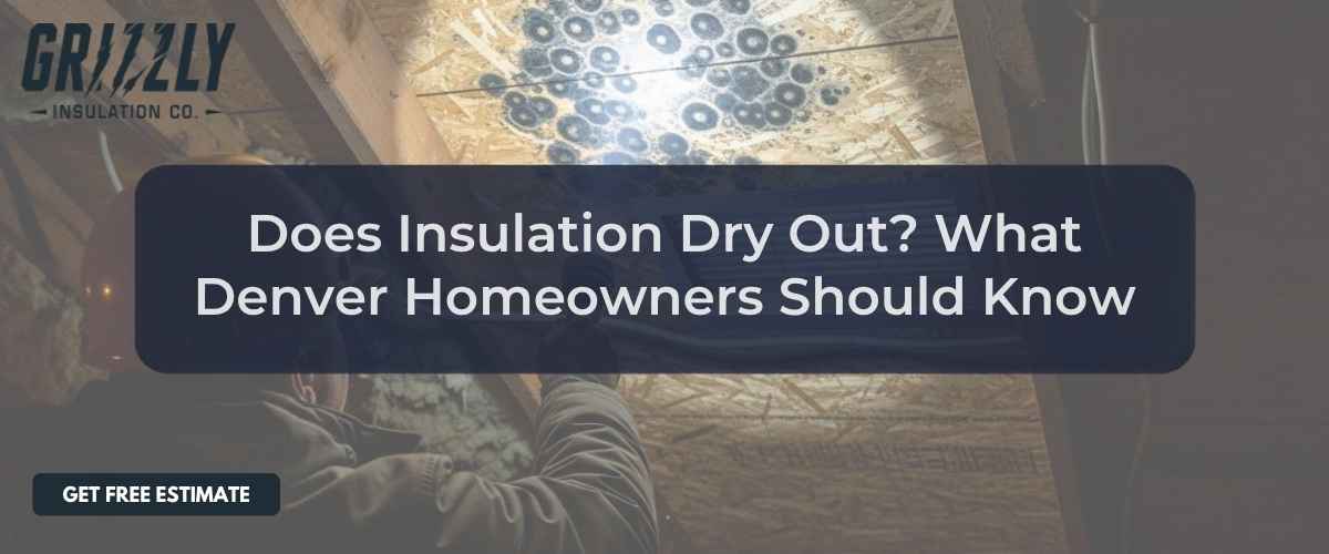Featured hero image for "does insulation dry out" by Grizzly Insulation Co.