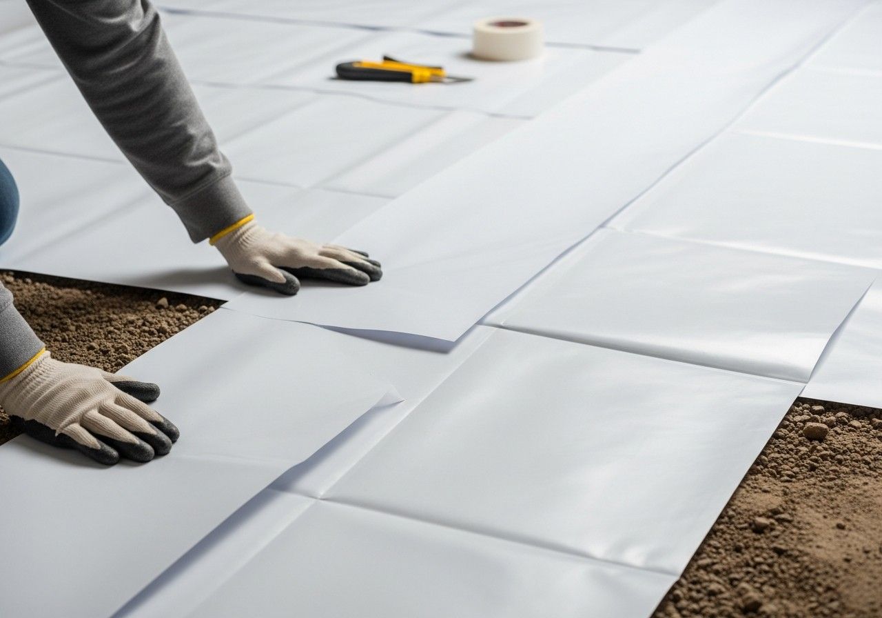 Insulation installation detail. Grizzly Insulation Co. serves Denver and surrounding areas.