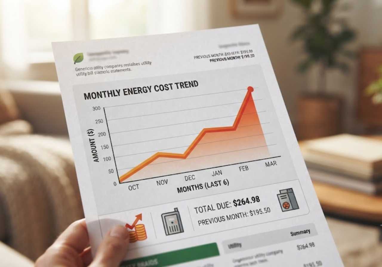 1. Your Energy Bills Keep Rising Without an Obvious Reason