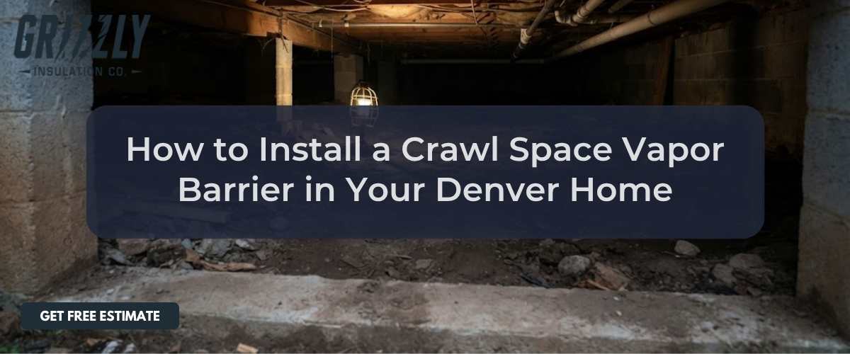 How to Install a Crawl Space Vapor Barrier in Your Denver Home
