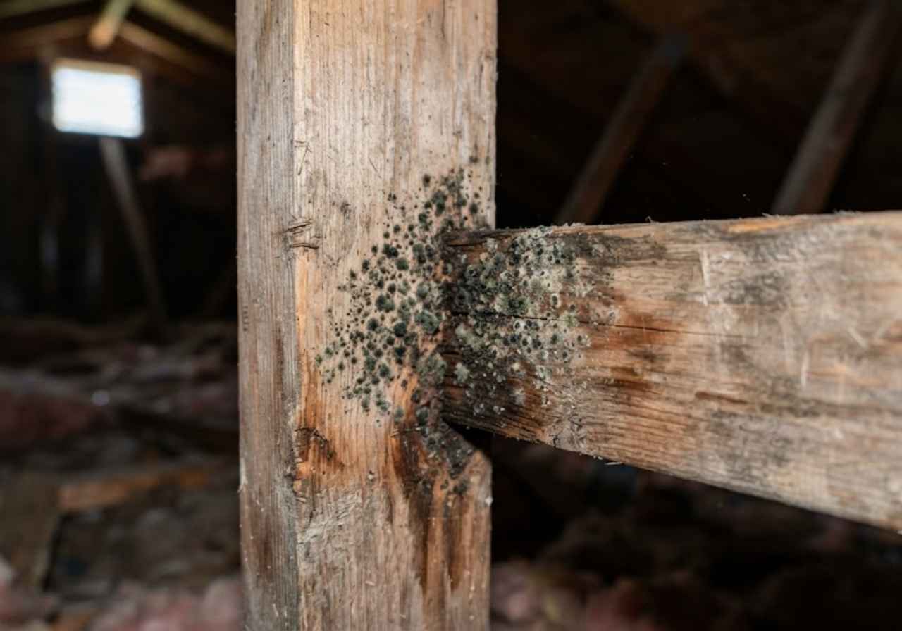 What Wet Insulation Actually Looks Like Up Close