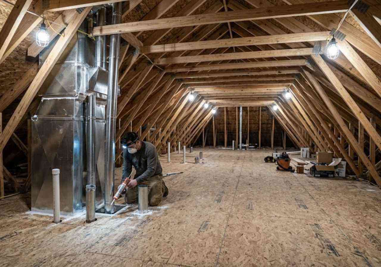 Why Air Sealing Has to Happen First in a Denver Attic