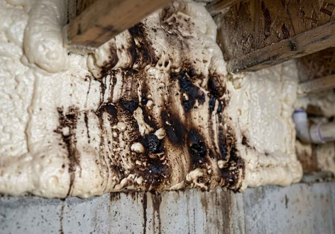 Discoloration or Dark Patches in Your Denver Attic's Foam