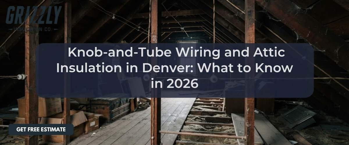 Knob-and-Tube Wiring and Attic Insulation in Denver: What to Know in 2026