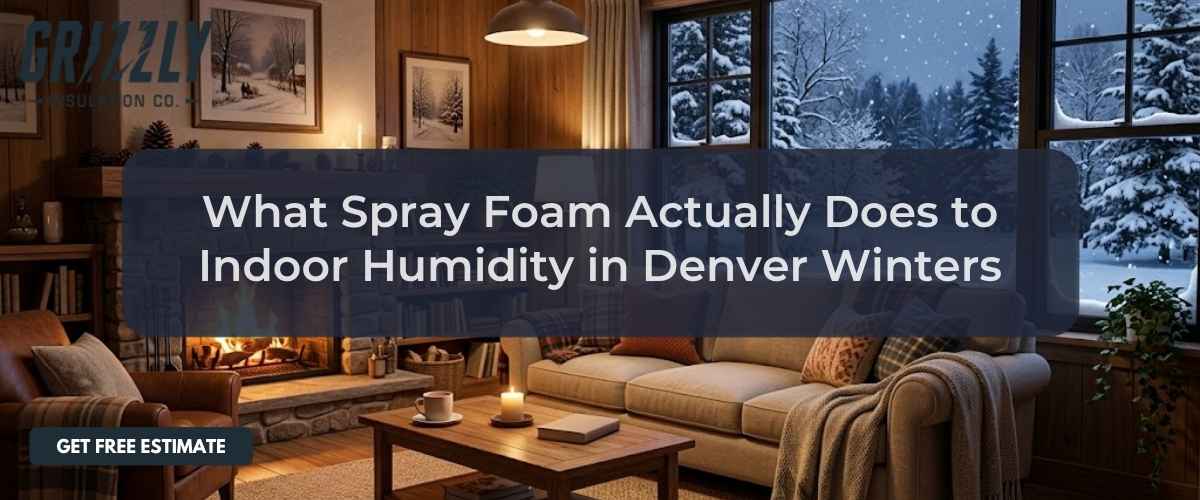 What Spray Foam Actually Does to Indoor Humidity in Denver Winters