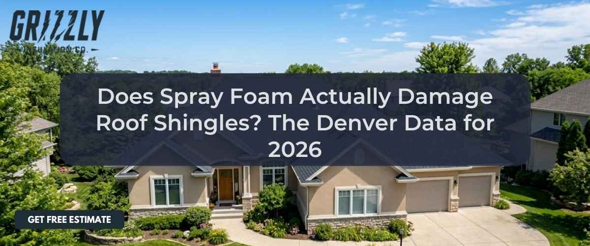 Does Spray Foam Actually Damage Roof Shingles? The Denver Data for 2026