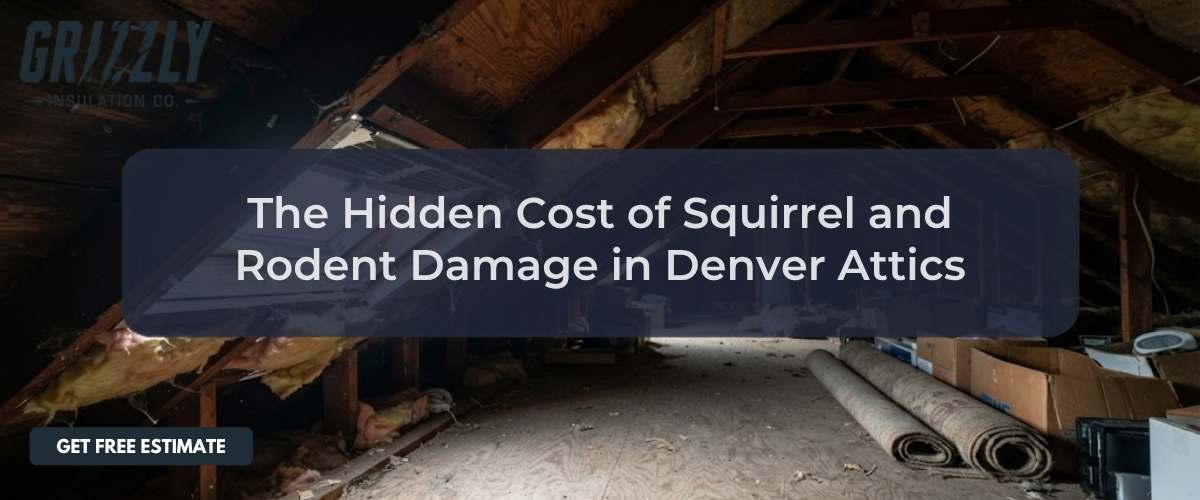 The Hidden Cost of Squirrel and Rodent Damage in Denver Attics