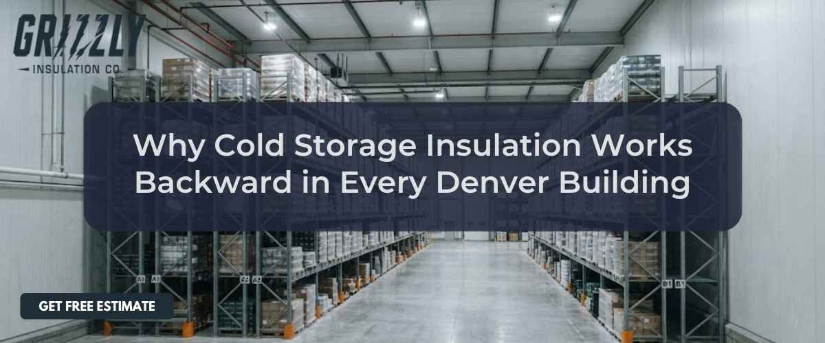 Why Cold Storage Insulation Works Backward in Every Denver Building
