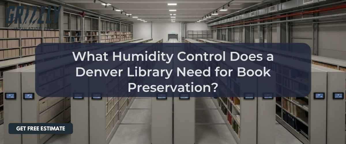 What Humidity Control Does a Denver Library Need for Book Preservation?