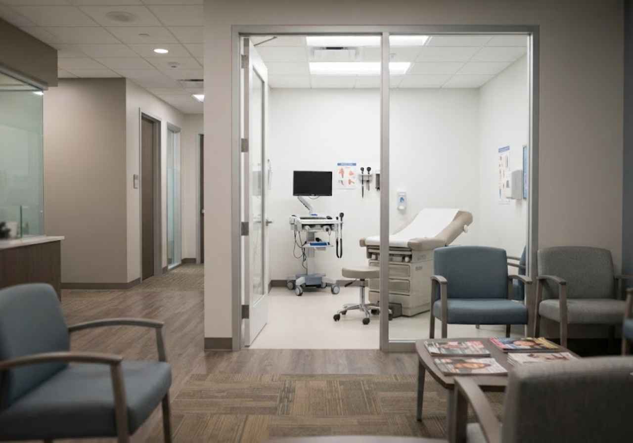 Zoning Exam Rooms Separately From the Waiting Area in a Denver Medical Office