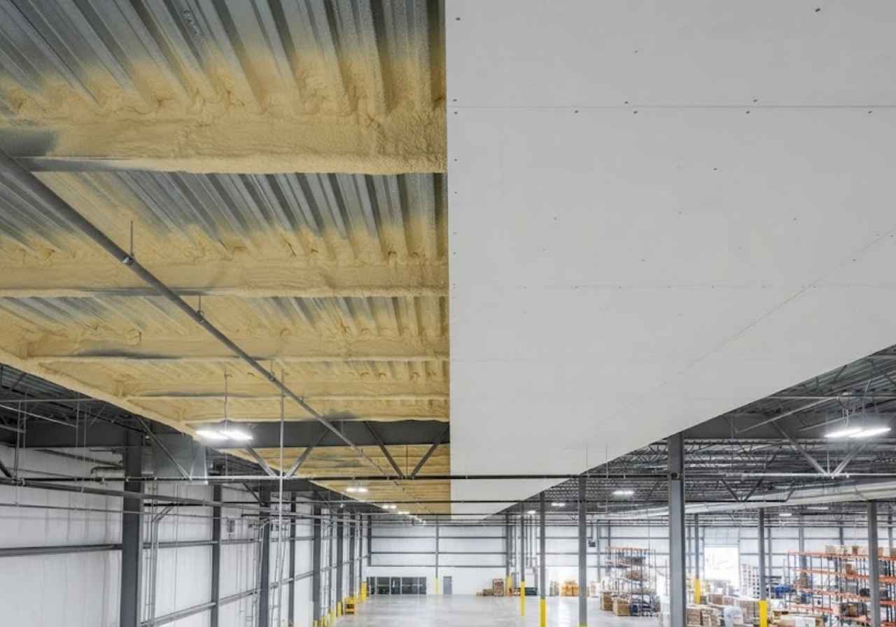 Fire Safety Rules for Spray Foam in Large Metal Buildings