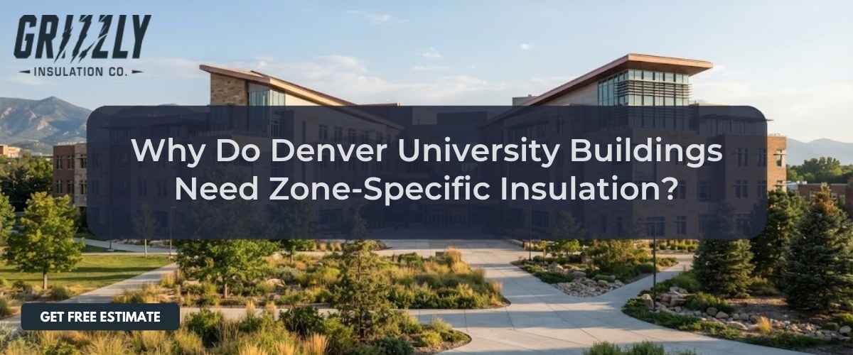 Why Do Denver University Buildings Need Zone-Specific Insulation?