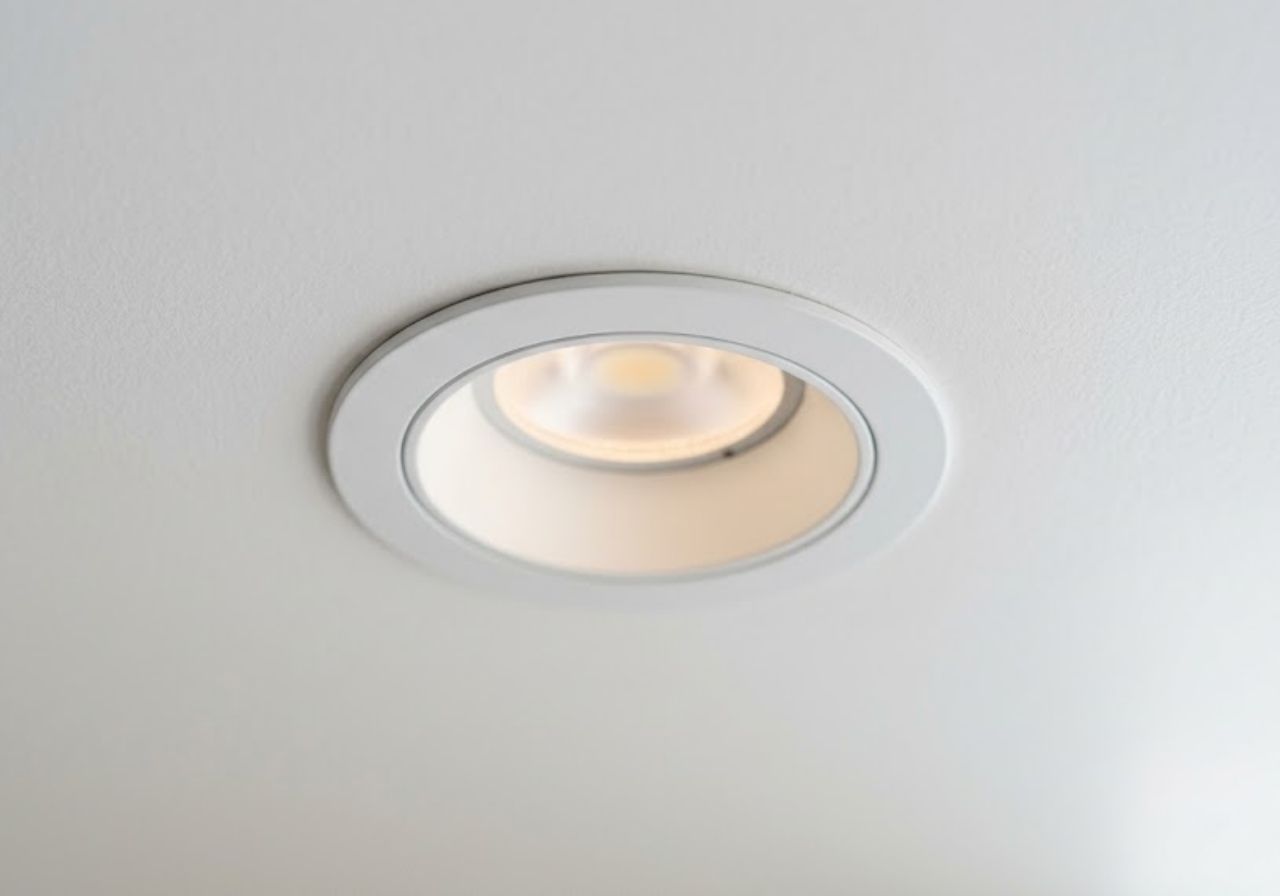 Sealed recessed light to stop sound leaks through a ceiling
