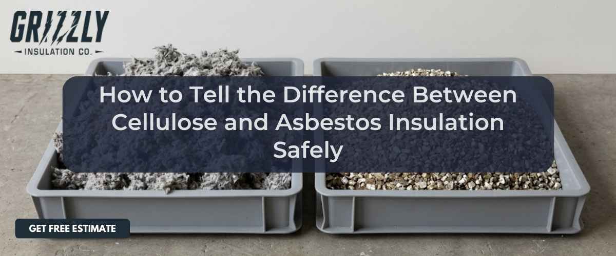 How to Tell the Difference Between Cellulose and Asbestos Insulation Safely