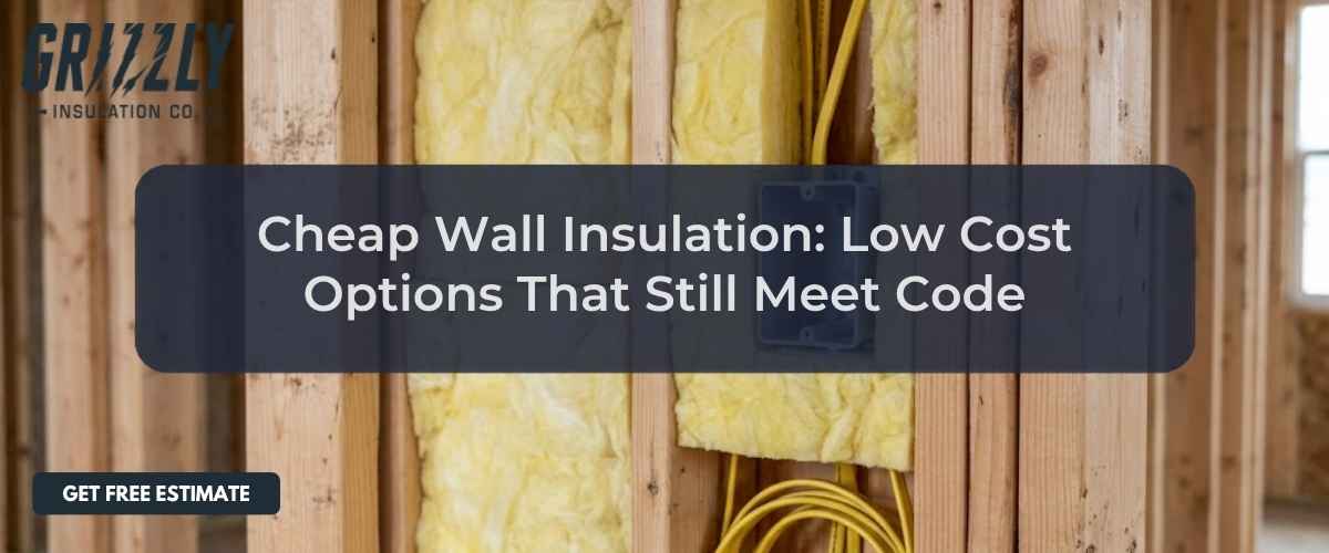 Cheap Wall Insulation: Low-cost Options That Still Meet Code