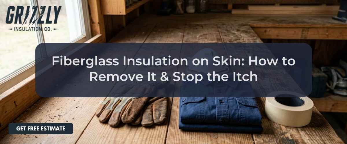 Fiberglass Insulation on Skin: How to Remove It & Stop the Itch