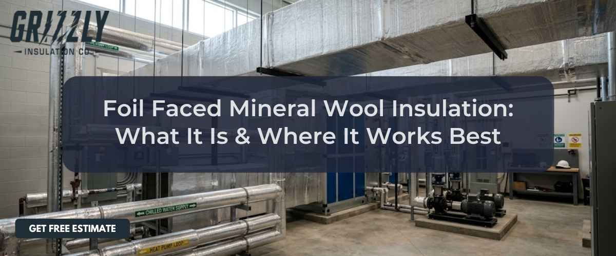 Foil-faced Mineral Wool Insulation: What It Is & Where It Works Best