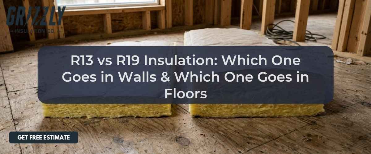 R-13 vs R-19 Insulation: Which One Goes in Walls & Which One Goes in Floors