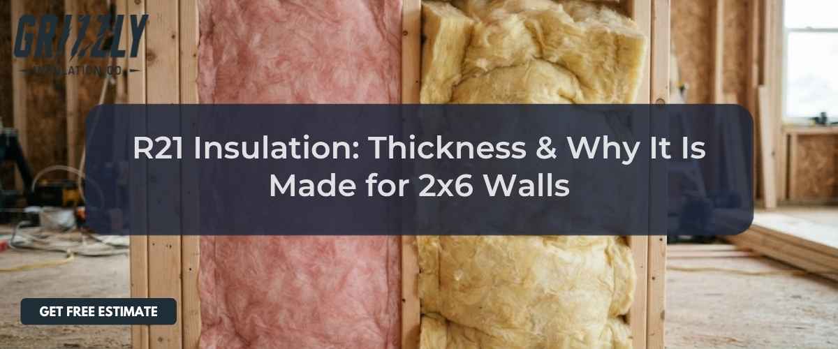 R-21 Insulation: Thickness & Why It Is Made for 2x6 Walls