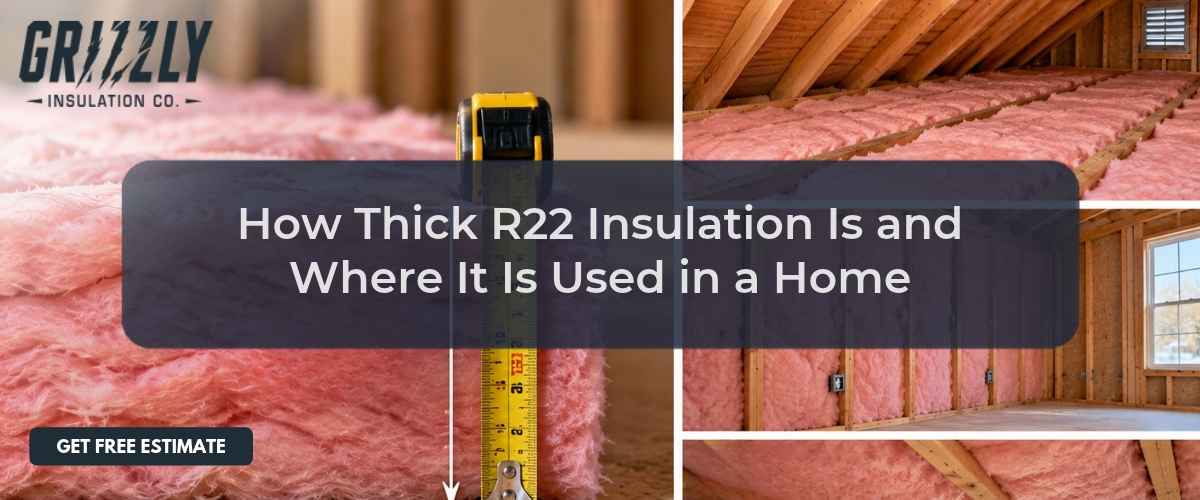 How Thick R22 Insulation Is and Where It Is Used in a Home